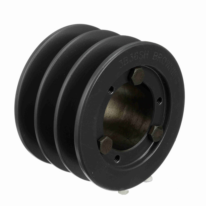 3 Groove Cast Iron Bushed Bore Multiple Sheave