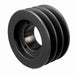 3 Groove Cast Iron Bushed Bore Multiple Sheave