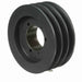3 Groove Cast Iron Bushed Bore Multiple Sheave