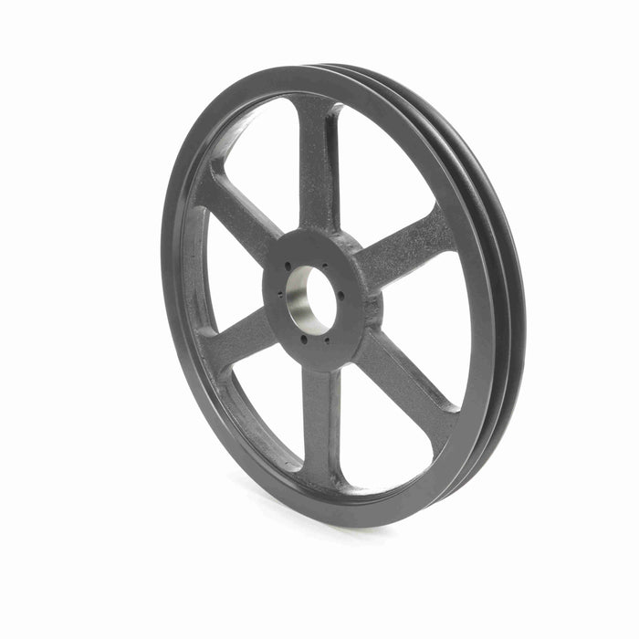 2 Groove Cast Iron Bushed Bore Multiple Sheave