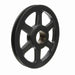 1 Groove Cast Iron Bushed Bore Multiple Sheave