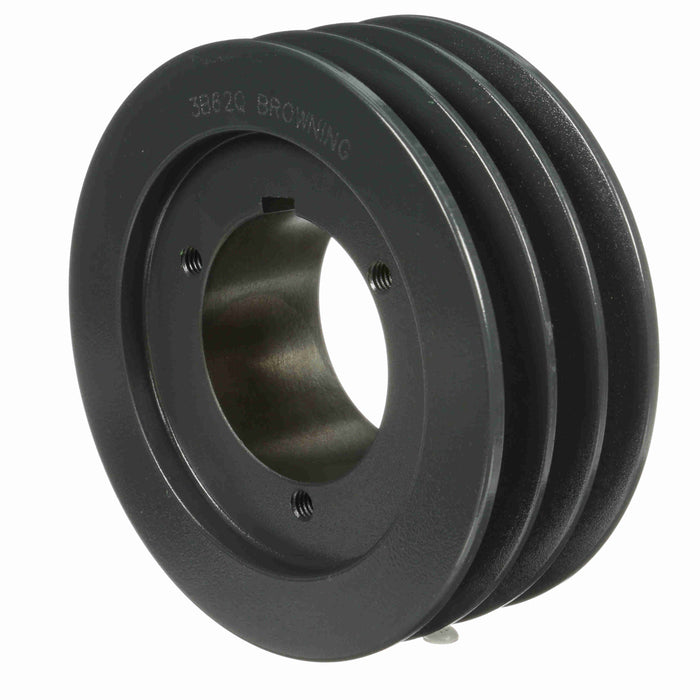 3 Groove Cast Iron Bushed Bore Multiple Sheave