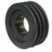 3 Groove Cast Iron Bushed Bore Multiple Sheave