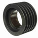 5 Groove Cast Iron Bushed Bore Multiple Sheave