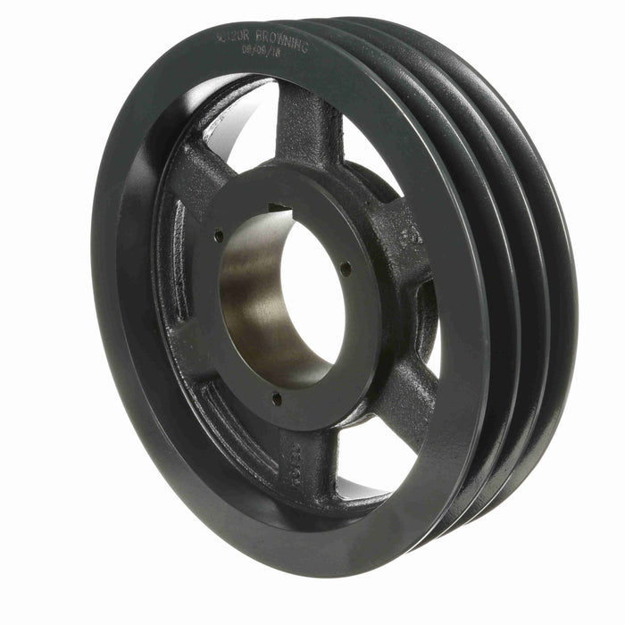 3 Groove Cast Iron Bushed Bore Multiple Sheave