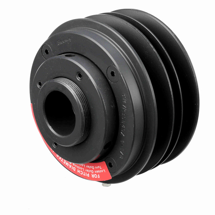 2 Groove Cast Iron Finished Bore Multiple Variable Pitch Sheave