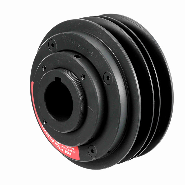 2 Groove Cast Iron Finished Bore Multiple Variable Pitch Sheave