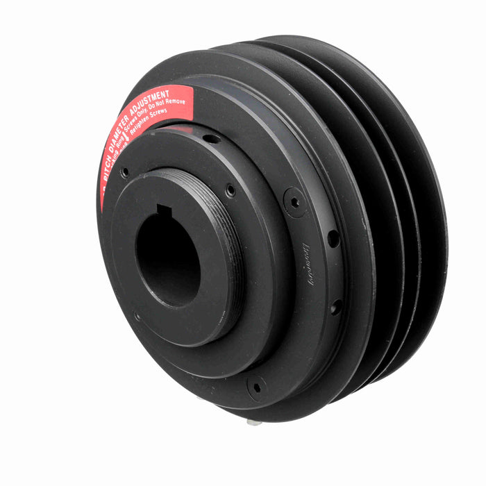 2 Groove Cast Iron Finished Bore Multiple Variable Pitch Sheave