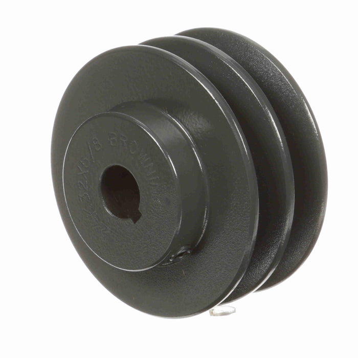2 Groove Cast Iron FHP - Finished Bore Sheave