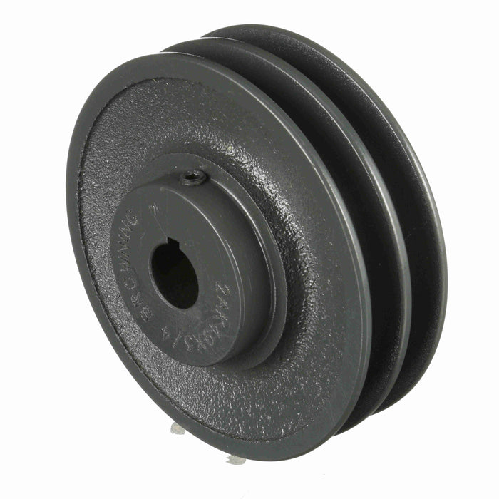 2 Groove Cast Iron FHP - Finished Bore Sheave