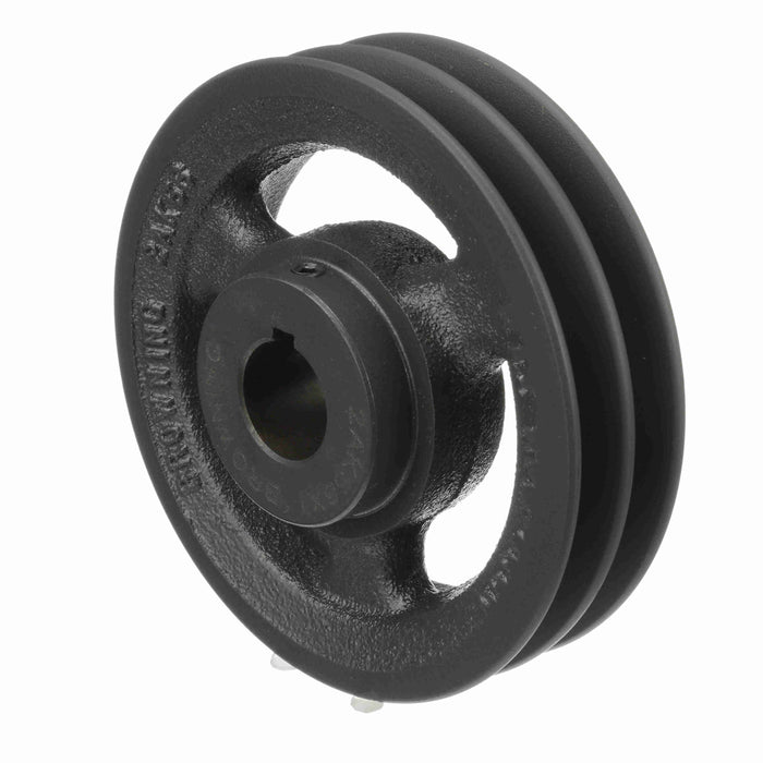 2 Groove Cast Iron FHP - Finished Bore Sheave