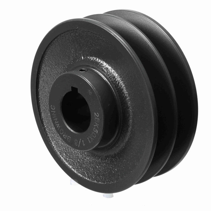 2 Groove Cast Iron FHP - Finished Bore Sheave