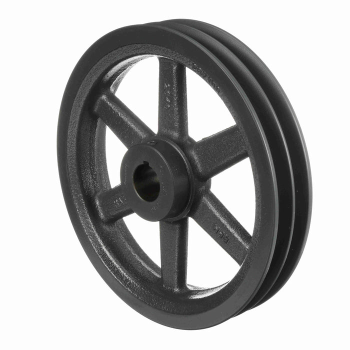 2 Groove Cast Iron FHP - Finished Bore Sheave