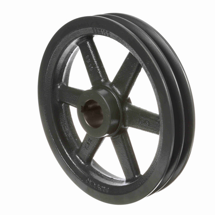 2 Groove Cast Iron FHP - Finished Bore Sheave