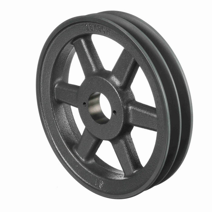2 Groove Cast Iron FHP - Bushed Sheave