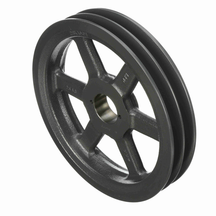 2 Groove Cast Iron FHP - Bushed Sheave