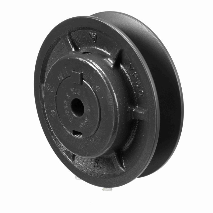 1 Groove Cast Iron Finish Bore FHP Variable Pitch Sheave