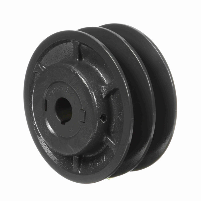 2 Groove Cast Iron Finish Bore FHP Variable Pitch Sheave