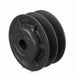 2 Groove Cast Iron Finish Bore FHP Variable Pitch Sheave