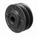 2 Groove Cast Iron Finish Bore FHP Variable Pitch Sheave