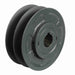 2 Groove Cast Iron Finish Bore FHP Variable Pitch Sheave