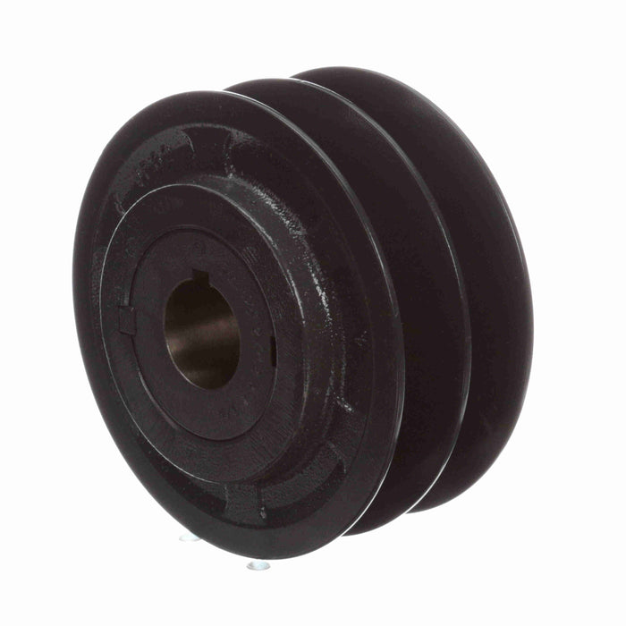 2 Groove Cast Iron Finish Bore FHP Variable Pitch Sheave