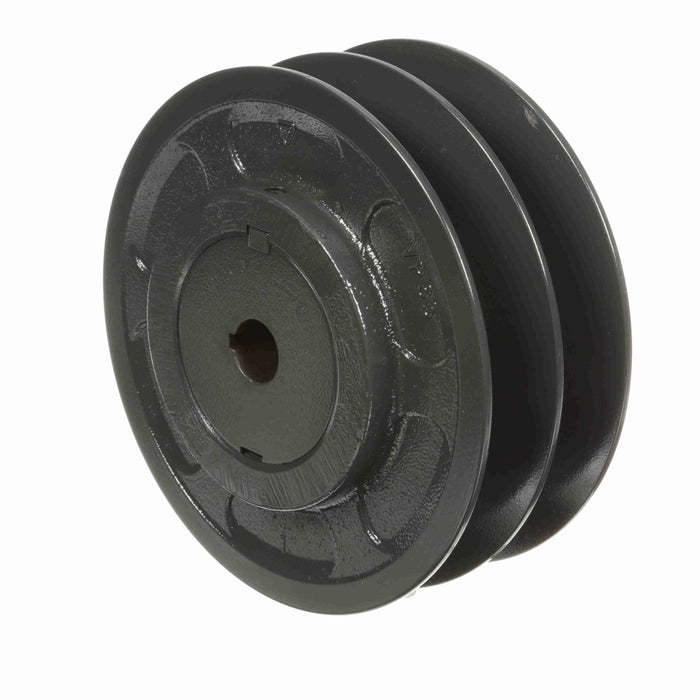 2 Groove Cast Iron Finish Bore FHP Variable Pitch Sheave