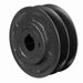 2 Groove Cast Iron Finish Bore FHP Variable Pitch Sheave