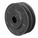 2 Groove Cast Iron Finish Bore FHP Variable Pitch Sheave
