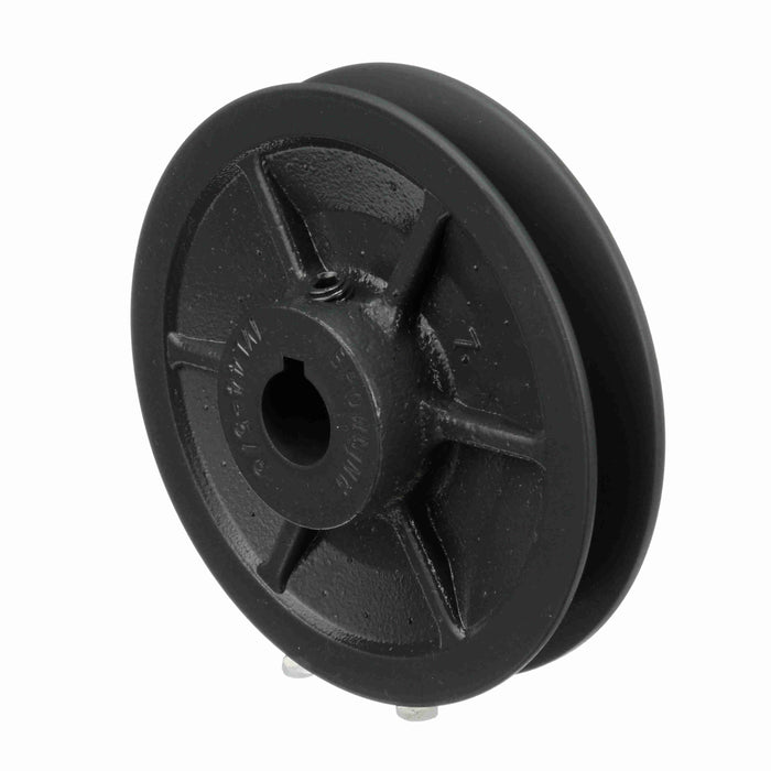 1 Groove Cast Iron Finish Bore FHP Variable Pitch Sheave