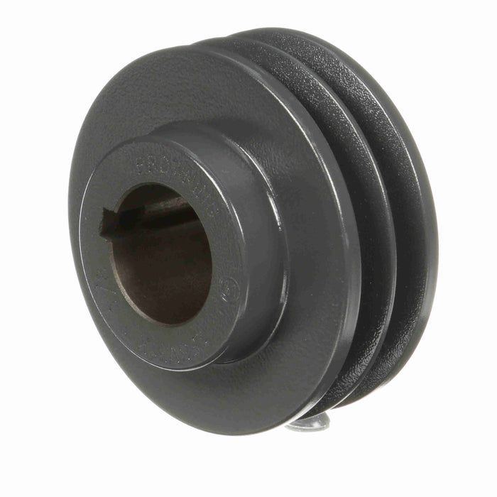 2 Groove Cast Iron Bushed Bore Multiple Sheave