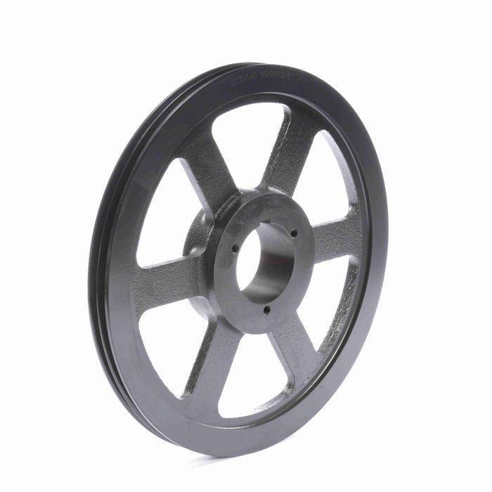 1 Groove Cast Iron Bushed Bore Multiple Sheave