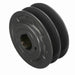 2 Groove Cast Iron Finish Bore FHP Variable Pitch Sheave