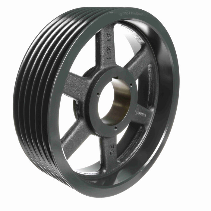 6 Groove Cast Iron Bushed Bore Multiple Sheave