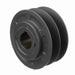 2 Groove Cast Iron Finish Bore FHP Variable Pitch Sheave