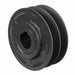 2 Groove Cast Iron Finish Bore FHP Variable Pitch Sheave