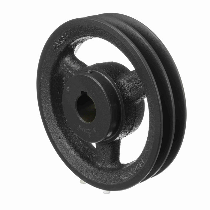 2 Groove Cast Iron FHP - Finished Bore Sheave