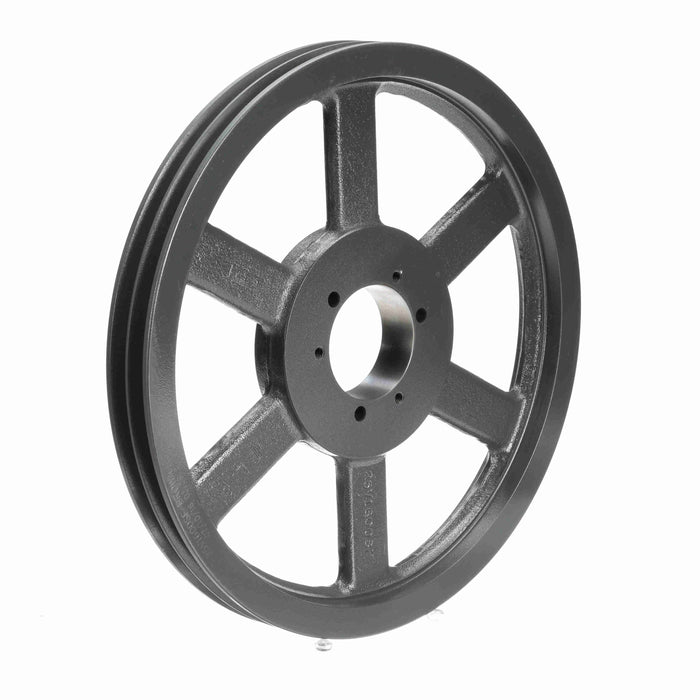 2 Groove Cast Iron Bushed Bore Multiple Sheave
