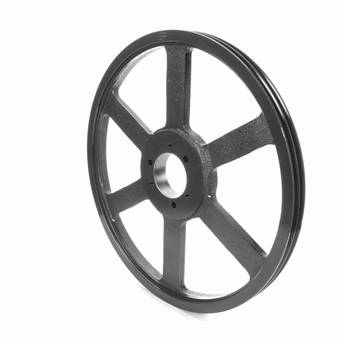 2 Groove Cast Iron Bushed Bore Multiple Sheave