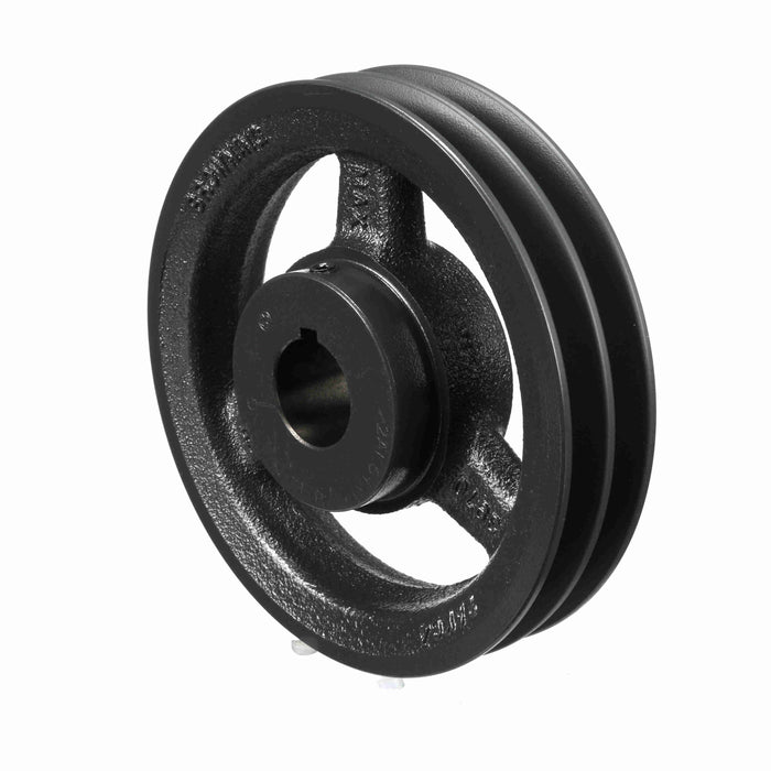 2 Groove Cast Iron FHP - Finished Bore Sheave