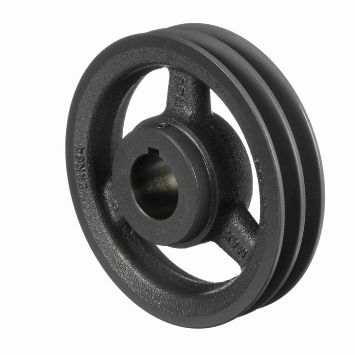 2 Groove Cast Iron FHP - Finished Bore Sheave