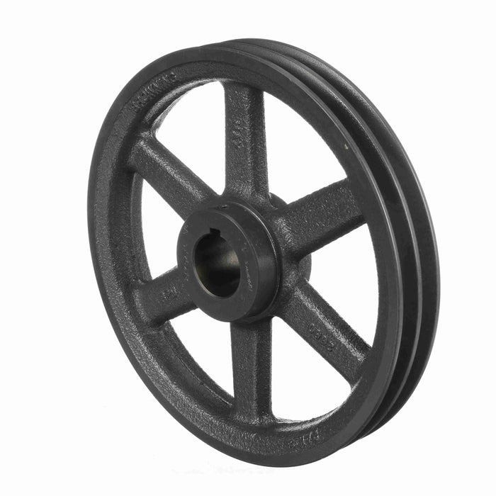 2 Groove Cast Iron FHP - Finished Bore Sheave