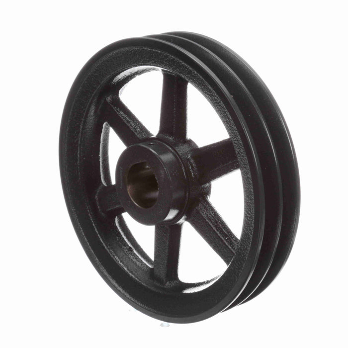 2 Groove Cast Iron FHP - Finished Bore Sheave