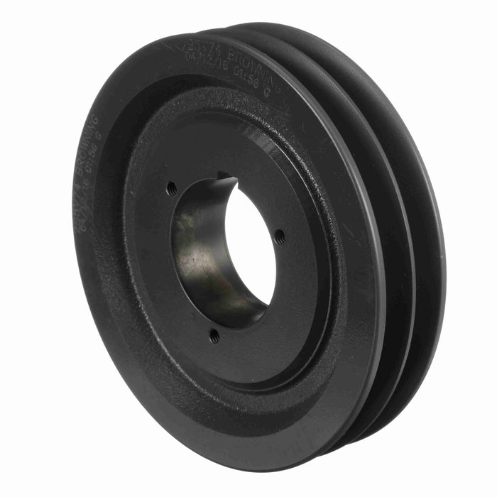 2 Groove Cast Iron Bushed Bore Multiple Sheave