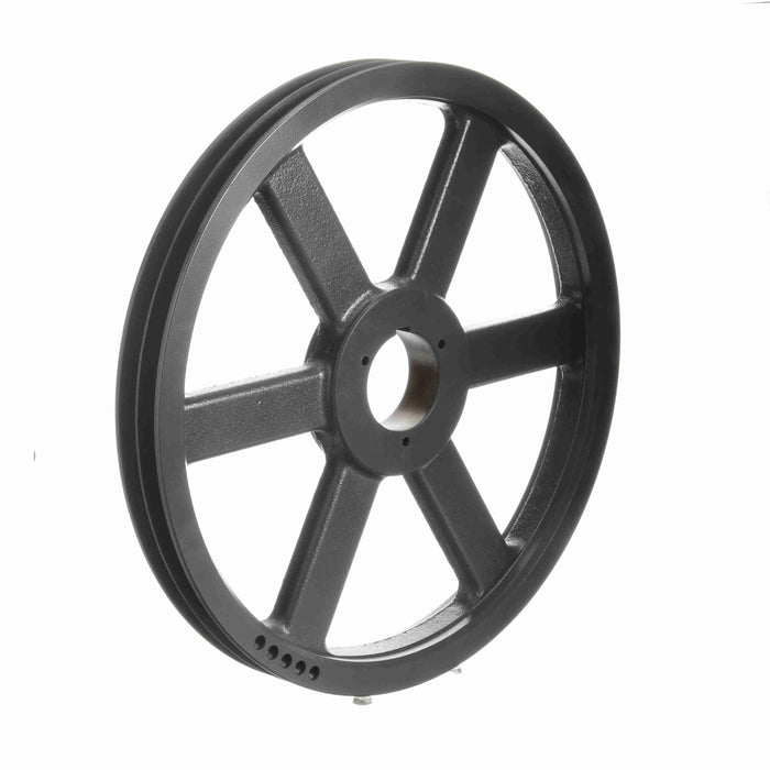 2 Groove Cast Iron Bushed Bore Multiple Sheave
