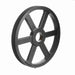 2 Groove Cast Iron Bushed Bore Multiple Sheave