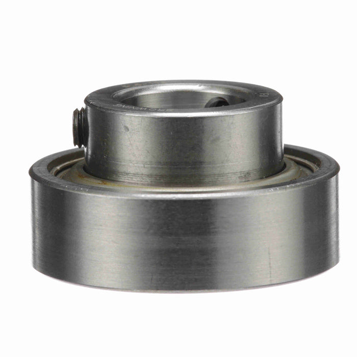 SLS-112 Mounted Insert Only Ball Bearing - 52100 Bearing Steel, Black Oxided - Setscrew Lock