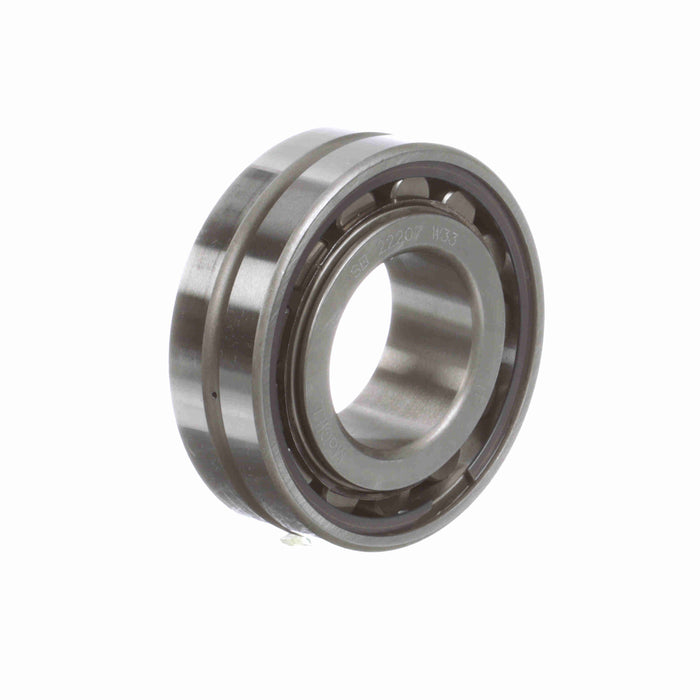 Spherical Roller Bearings 72mm OD 35mm ID Unsealed 23mm Wide Cylindrical Bore C0 Series 222 Oil Hole and Groove 