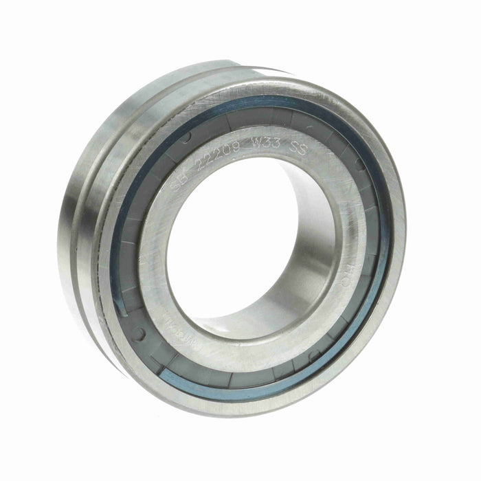 Spherical Roller Bearings 85mm OD 45mm ID Single Seal 23mm Wide Cylindrical Bore C0 Series 222 Oil Hole and Groove 