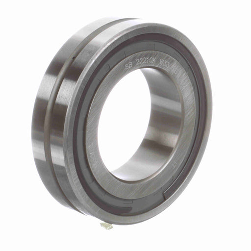 Spherical Roller Bearings 90mm OD 50mm ID Single Seal 23mm Wide Tapered Bore C0 Series 222 Oil Hole and Groove 